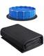 VEVOR 24ft Round Pool Liner Pad for Above Ground Pools Prevents Punctures Pool