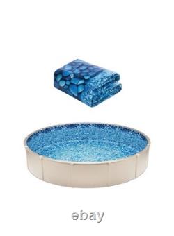 VEVOR Round Pool Liner 18ft Overlap Style Pool Liner 54in Wall Height Durable
