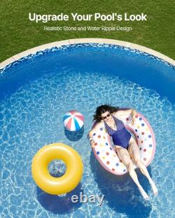 VEVOR Round Pool Liner 18ft Unibead Style Pool Liner 52in Wall Height Durable