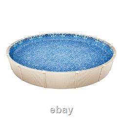VEVOR Round Pool Liner 24ft Overlap Style Pool Liner 54in Wall Height Durable