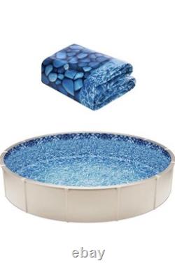 VEVOR Round Pool Liner 30ft Duobead Style Pool Liner 52in Wall Height Durable