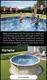 VEVOR Round Pool Liner 33ft Unibead Style Pool Liner 52in Wall Height Durable