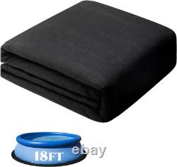 Versatile 18FT Pool Liner Pad with Easy Installation for All Above Ground Pools