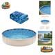 Weather Proof 8ft Round Pool Liner Multi-Purpose Vinyl Cover for Outdoor Needs