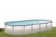 Wilbar Pretium Esprit 15ft x 30ft Oval Above Ground Pool Liner Ladder & Filter