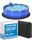 Yankee Pool Liner Pad, 15 Ft Round Puncture Proof Pool Mat, Above Ground Pool