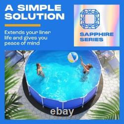 Yankee Pool Liner Pad, 15 Ft Round Puncture Proof Pool Mat, Above Ground Pool