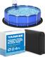 Yankee Pool Liner Pad, 24 Ft Round Pool Liner Pad, Puncture Proof Mat, Above