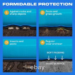 Yankee Pool Liner Pad, 24 Ft Round Pool Liner Pad, Puncture Proof Mat, Above