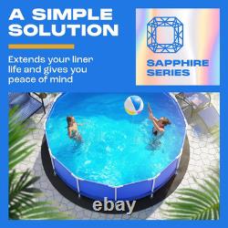 Yankee Pool Liner Pad, 24 Ft Round Pool Liner Pad, Puncture Proof Mat, Above