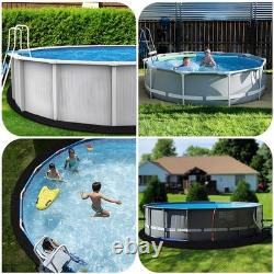 Zeonly 18FT Round Pool Liner Pad Black